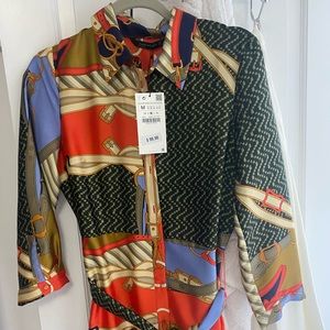 Zara dress, never worn .